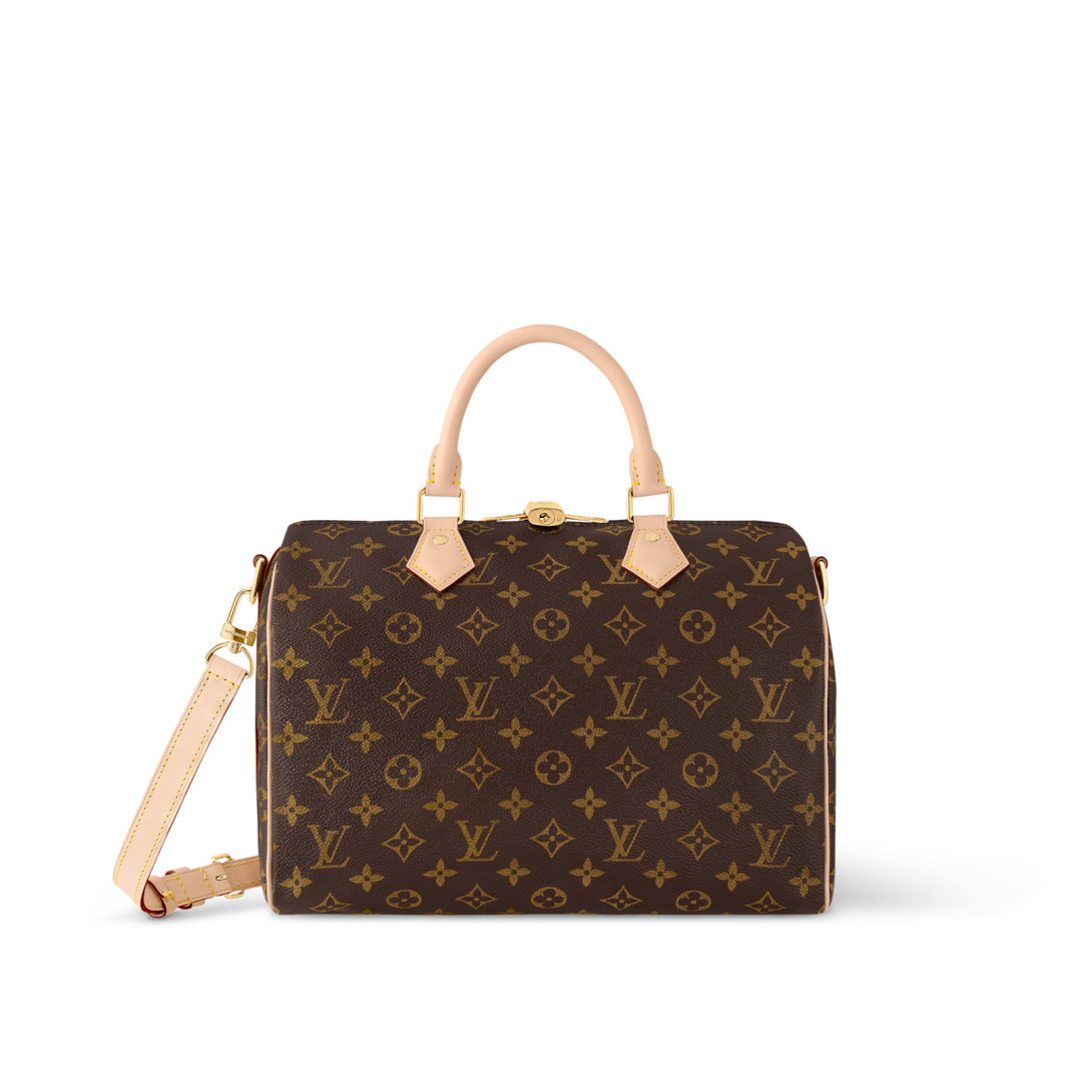 Louis 2024 Vuitton Monogram Speedy 30 Satchel